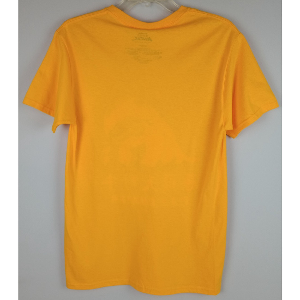NWT Avatar Mad Engine Adult S Yellow The Last Airbender Appa Aang Graphic Tshirt - Picture 2 of 7